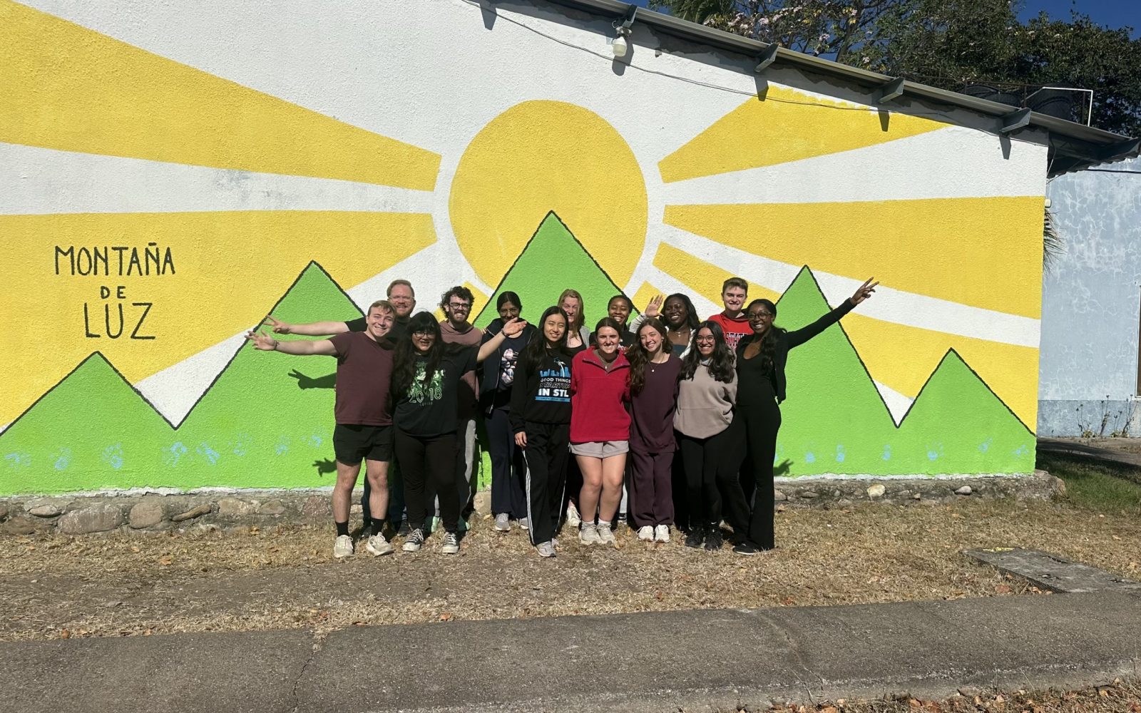 March 2026 OSU Group in Front of Mural