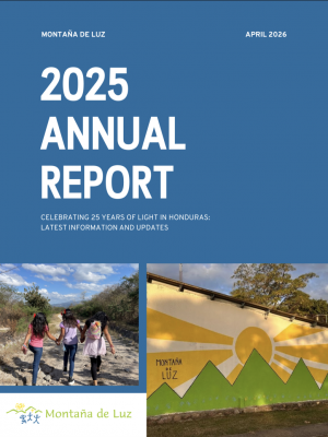 2025 Montaña de Luz Annual Report Cover